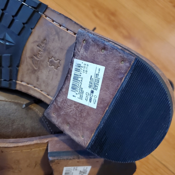 Clarks Mens Clarkdale Bud Suede Comfort Dress Ankle Boots - Picture 8 of 13